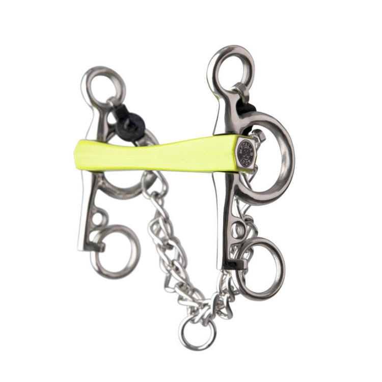 Mors Metalab Pelham "Flexi Soft" Droit Branches Courtes