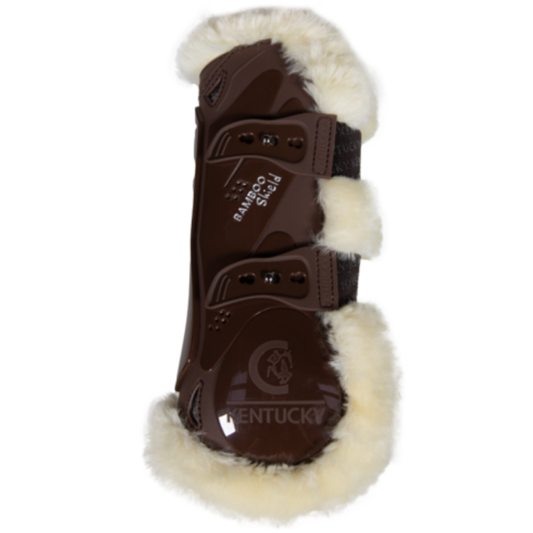 Guêtres Kentucky Bamboo Elastic Mouton Vegan brun