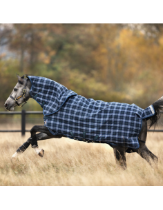 Couverture Horseware Rhino plus vari-layer 450grs marine/indigo