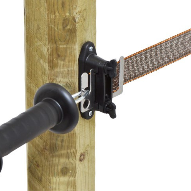 Eider Ruban De Clôture En Osier 8 Mm, Blanc/noir – Roulettes De 400 M – Très Bonne