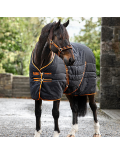 Couverture Horseware Rambo Stable Rug 200grs marine 2