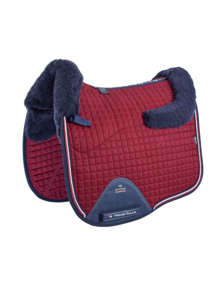Tapis Premier Equine Close Contact Dressage MARINE/ROUGE