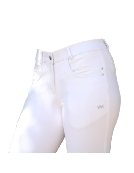 Pantalon Flags & Cup Pampelone BLANC