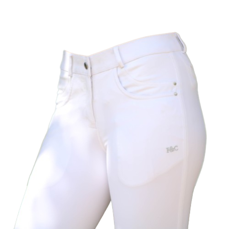 Pantalon Flags & Cup Pampelone BLANC