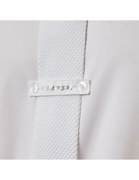 Polo De Concours Premier Equine Long Sleeve Show Shirt Giulio White