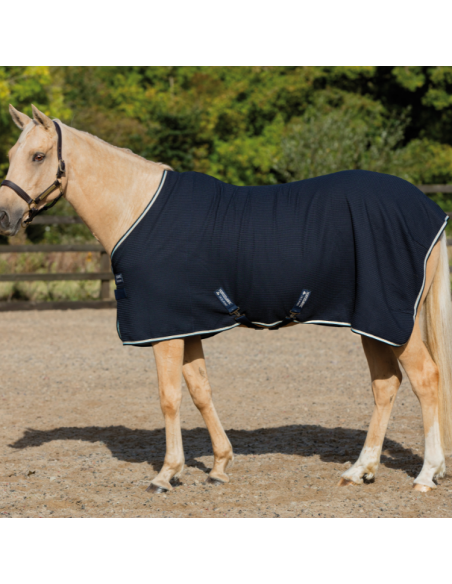 Chemise séchante Horseware Rambo Techni-Waffle cooler marine