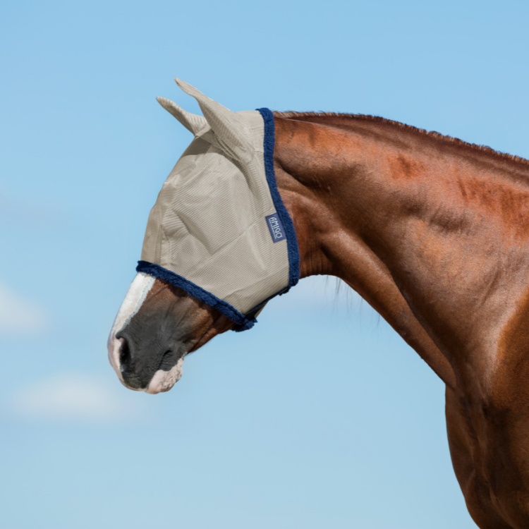 Masque anti-mouches Horseware Amigo Flymask marine