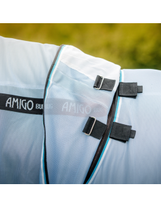 Chemise Horseware Amigo Bug Rug gris/azur 2