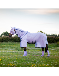 Chemise Horseware Amigo Bug Buster bleu lavande