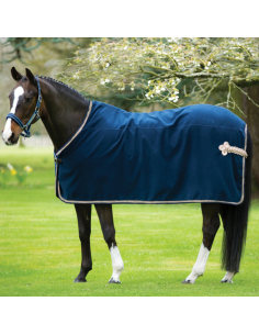Chemise de Présentation Horseware Rambo Show Rug marine/champagne