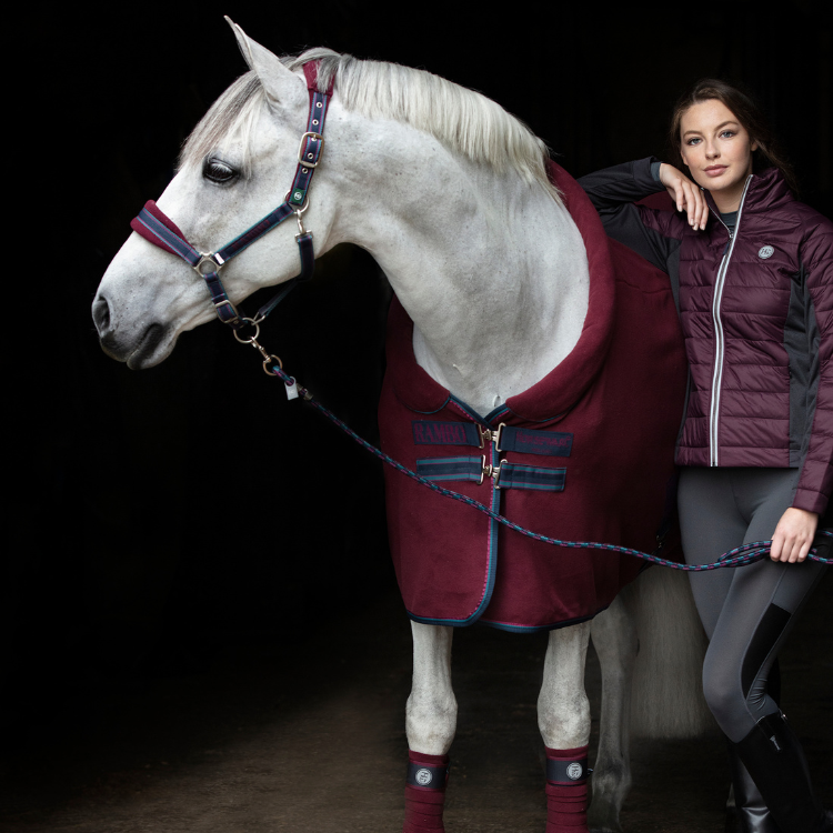 Horseware Fleece Cooler Newmarket Witney Gold
