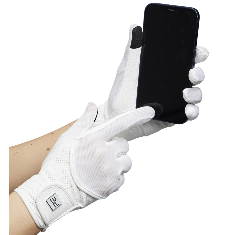 Gants Premier Equine Presa Mesh BLANC