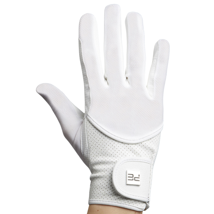 Gants Premier Equine Presa Mesh BLANC