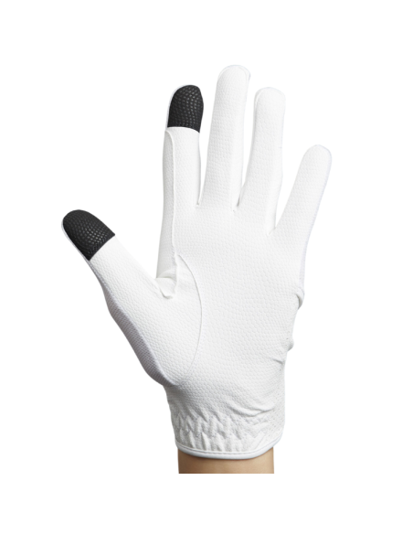 Gants Premier Equine Presa Mesh BLANC