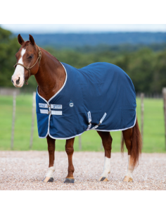 Chemise Horseware Amigo Stable Sheet bleu delphinium/marine 2