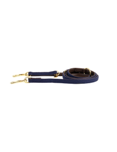 Laisse Kentucky Nylon Tressé 2m bleu ciel beige orange 2