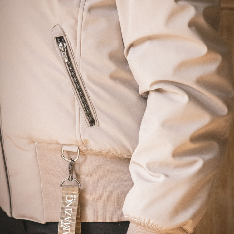 Blouson Penelope Step Taupe