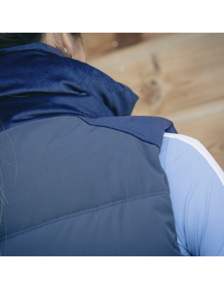 Doudoune Sans Manches Penelope "Sonia" Marine