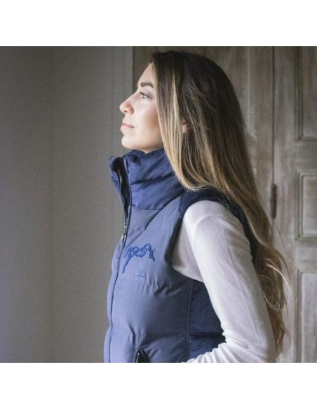 Doudoune Sans Manches Penelope "Sonia" Marine