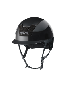 Casque Kask Kooki Swarovski Crystal Carpet SHINE NOIR
