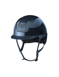 Casque Kask Kooki Swarovski Crystal Carpet SHINE MARINE