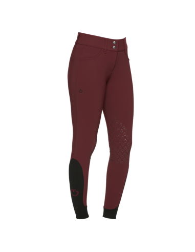 Cavalleria Toscana American burgundy riding breeches