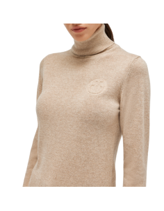 Pull Col Roulé Cavalleria Toscana Cashmere Blend cappuccino 2
