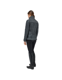 Veste Cavalleria Toscana Nylon/Fleece Quilted gris 2