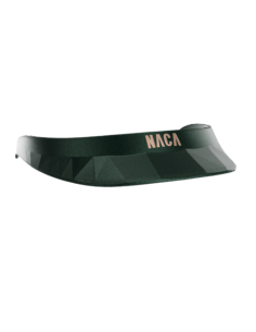 Visière NACA noir mate logo rose gold 2