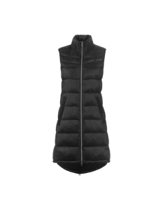 Doudoune Femme Longue Sans Manche cavallo "Gella" noir