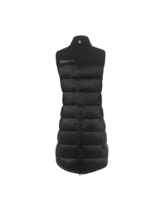 Doudoune Femme Longue Sans Manche cavallo "Gella" noir 2