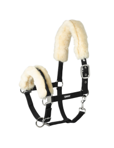 Licol Eskadron Pin Buckle Lambskin noir
