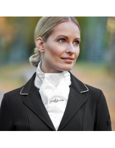 Plastron E.L.T Claire Blanc 2