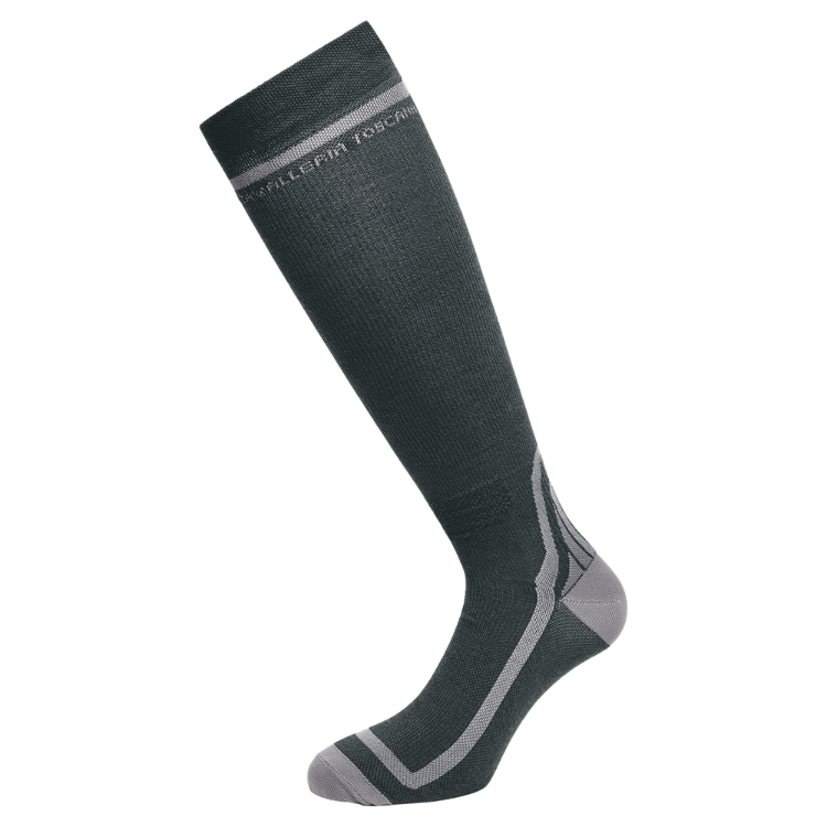 Chaussettes Cavalleria Toscana Wool CT gris anthracite