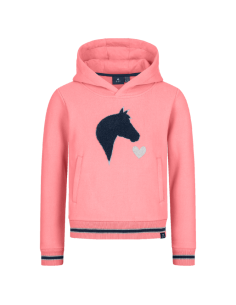 Sweat E.L.T Lucky Lea Enfants Rose/Bleu Marine