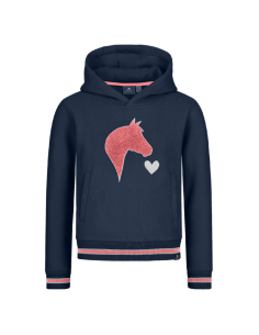 Sweat E.L.T Lucky Lea Enfants Bleu Marine/Rose
