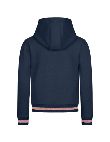 Sweat E.L.T Lucky Lea Enfants Bleu Marine/Rose