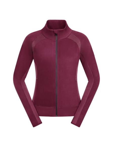 Veste E.L.T En Polaire Powerfleece Monaco Bordeaux