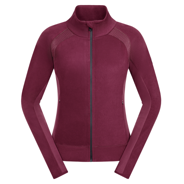 Veste E.L.T En Polaire Powerfleece Monaco Bordeaux