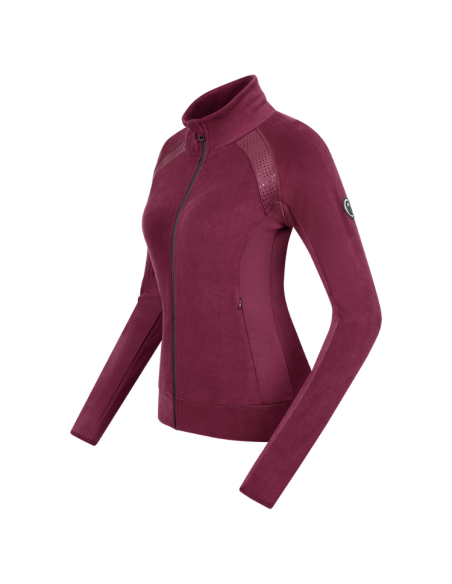 Veste E.L.T En Polaire Powerfleece Monaco Bordeaux