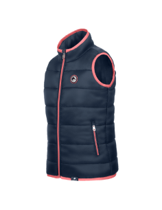 Veste E.L.T Matelassée Sans Manches Lucky Lou Enfants Bleu Nocturne/Rose 2