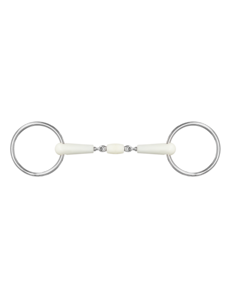 Snaffle Bride à Anneau Lâche En Fer Doux - Taille 5.5 - Équitation - Occasion