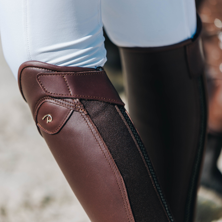 Mini-chaps Mini-chaps équitation adulte SOUFFLET SENTIER marron