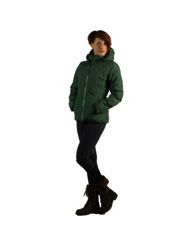 Women's Flags & Cup Waterproof Jacket Askola FOREST GREEN
