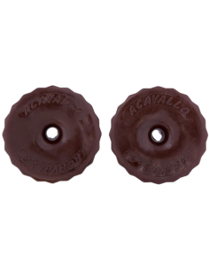 Acavallo Soft Gel Bite Washers Brown