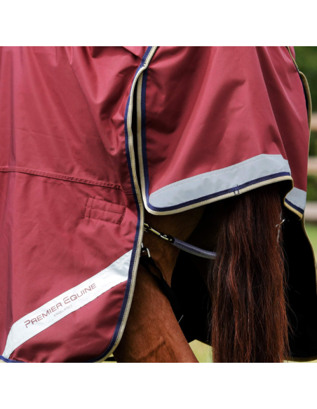 Couverture Premier Equine Buster Zero BORDEAU