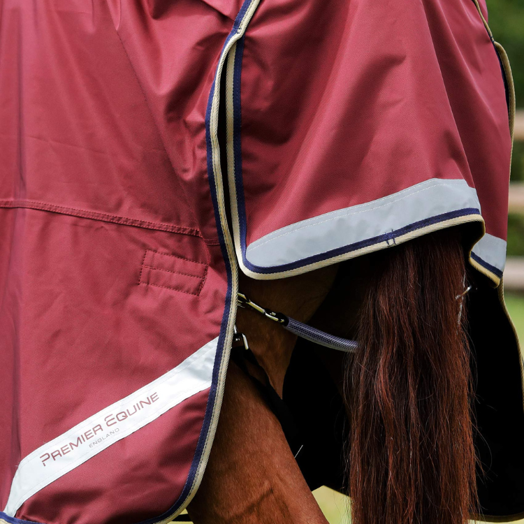 Couverture Premier Equine Buster Zero BORDEAU
