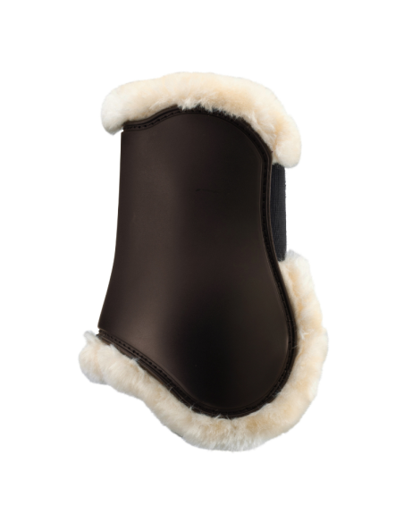 Protèges-Boulets Eskadron FauxFur Compact marron foncé