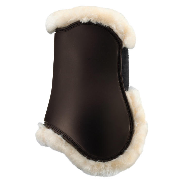 Protèges-Boulets Eskadron FauxFur Compact marron foncé