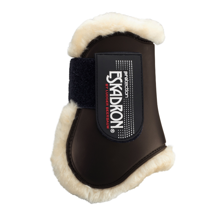Protèges-Boulets Eskadron FauxFur Compact marron foncé